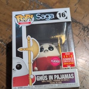 Funko Saga Ghüs Flocked Figure with Red and White